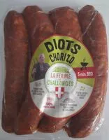 Mängden socker i Diots chorizo