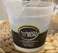 Mängden socker i Burrata