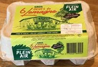 Mängden socker i Oeuf de plein air