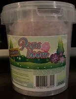 Mängden socker i Barbe à papa