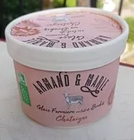 Mängden socker i Glace a la châtaigne au lait de brebis