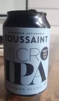 Mängden socker i Micro Ipa Toussaint