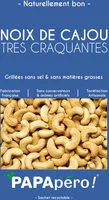 Mängden socker i Noix de cajou grillées sans sel & sans matières grasses