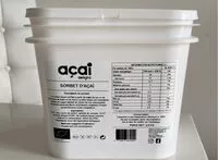 Mängden socker i Sorbet d’Açaí