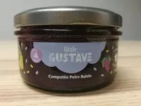 Mängden socker i Compotée Poire Raisin