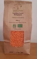 Mängden socker i Lentilles Corail Biologiques