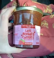 Mängden socker i Confiture fraise