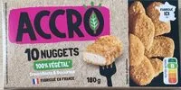 Mängden socker i Nuggets 100% végétaux