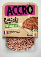 Mängden socker i Haché degustation 100% végétal