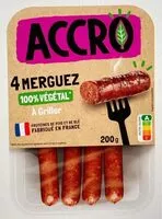 Mängden socker i Merguez 100% végétales