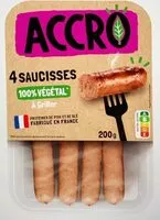 Mängden socker i 4 Saucisses 100% végétales