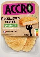 Mängden socker i Escalopes panées 100% végétales