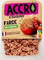 Mängden socker i Farce 100% végétale