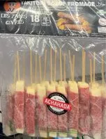 Mängden socker i Yakitori boeuf fromage