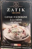 Mängden socker i Caviar d’aubergine