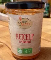 Mängden socker i Ketchup artisanal