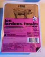Mängden socker i Les lardons fumés