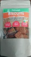 Mängden socker i Biscuits Orange Sésame