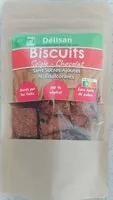 Mängden socker i Biscuits Seigle Chocolat