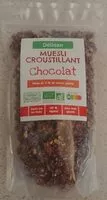Mängden socker i Muesli Croustillant Chocolat