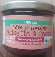 Mängden socker i Pâte à tartiner Noisette & Cacao