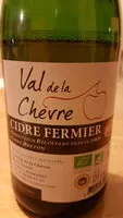 Mängden socker i Cidre fermier