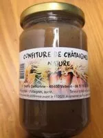 Mängden socker i Confiture de châtaignes nature