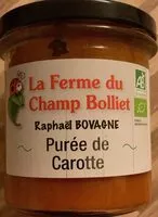 Mängden socker i Purée de carotte