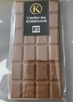 Mängden socker i Tablette de chocolat