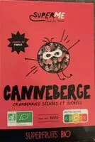 Mängden socker i Canneberge séchées et sucrées