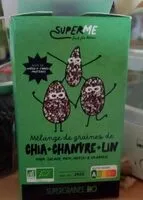 Mängden socker i Mélange de graines de chia chanvre et lin
