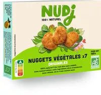 Mängden socker i Nuggets végétales bio originales