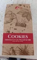 Mängden socker i Cookies Chocolat praline CBD