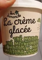 Mängden socker i Bon dimanche crème glacée Matcha