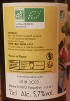 Mängden socker i Bière des Alpilles blonde