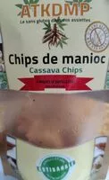 Mängden socker i Chips de manioc