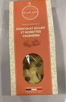 Mängden socker i Chocolat au lait et noisettes valrhona