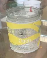 Mängden socker i Sorbet plein fruit citron