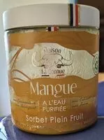 Mängden socker i Sorbet Mangue