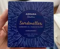 Mängden socker i Sardinettes