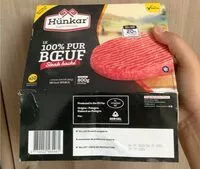 Mängden socker i Le 100% boeuf steak haché