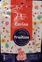 Mängden socker i Cerises lyophilisées