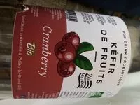 Mängden socker i Kéfir de fruits cranberry