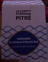 Mängden socker i Sardines à l'huile d'olive bio - Stéphane Pitré