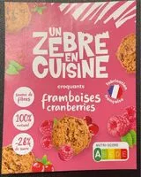 Mängden socker i Croquants Framboises Cranberries