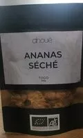Mängden socker i Ananas séché bio