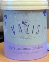 Mängden socker i Sorbet au fleur - Violette & Myrtille (120ml/90gr)