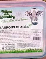 Mängden socker i Marrons glacés