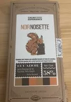Mängden socker i Noir noisette