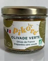 Mängden socker i Olivade verte